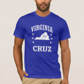 VIRGINIA VOOR TED CRUZ T-SHIRT (Voorkant)