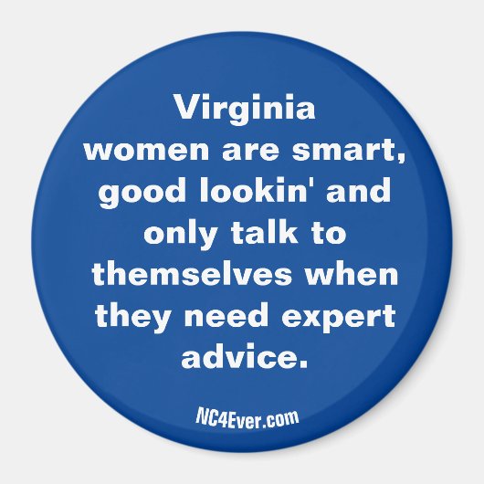 Virginia vrouwen zijn ... magneet (Voorkant)