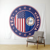 Virginia Wandkleed (In Situ (horizontaal))