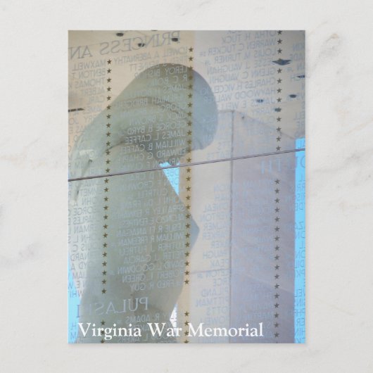 Virginia War Memorial Briefkaart - Richmond, Virgi (Voorkant)