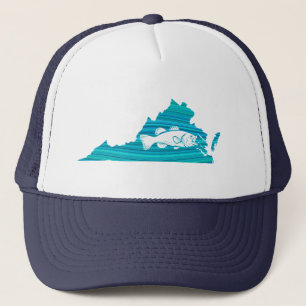 Virginia Wave Vist Trucker Pet