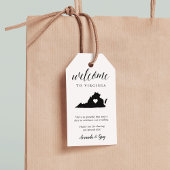 Virginia Wedding Welcome Cadeaulabel