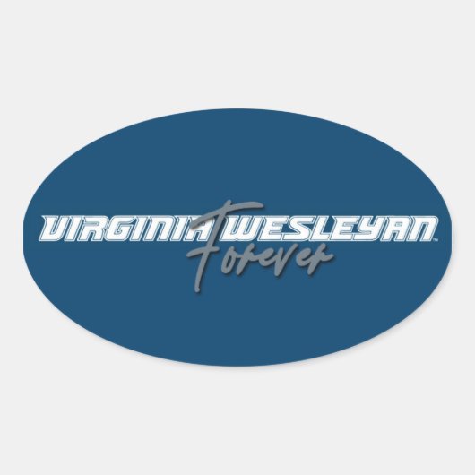Virginia Wesleyan Forever Sticker (Voorkant)