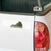 Virginia Woodbooger Bumpersticker (Op Truck)