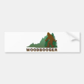 Virginia Woodbooger Bumpersticker (Voorkant)