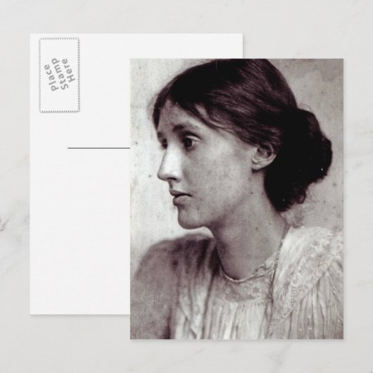 Virginia Woolf, 1902 Briefkaart (Voorkant / Achterkant)