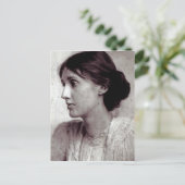 Virginia Woolf, 1902 Briefkaart (Staand voorkant)