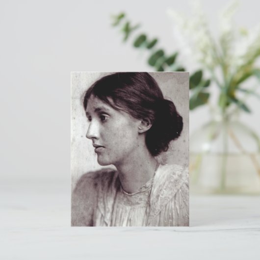 Virginia Woolf, 1902 Briefkaart (Staand voorkant)