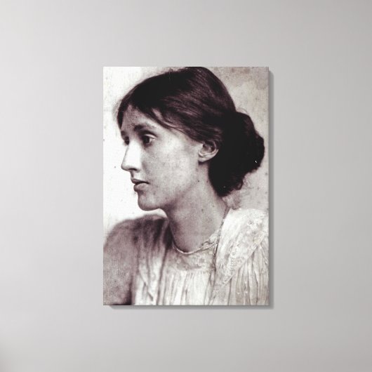 Virginia Woolf, 1902 Canvas Afdruk (Voorkant)