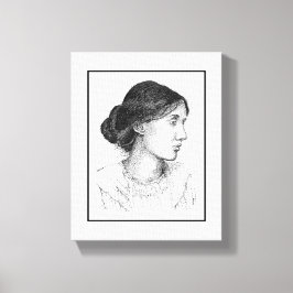 Virginia Woolf 2004 Mark Edward Westerfield Canvas Afdruk