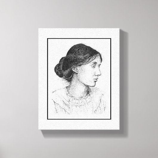 Virginia Woolf 2004 Mark Edward Westerfield Canvas Afdruk (Voorkant)