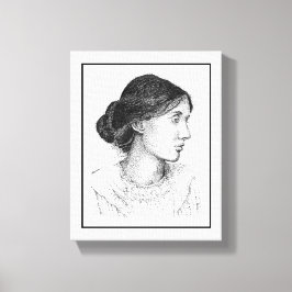 Virginia Woolf 2004 Mark Edward Westerfield Canvas Afdruk