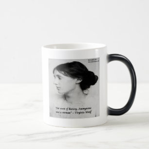 Virginia Woolf Anoniem Was Een Vrouw Citaat Magische Mok