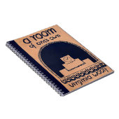 Virginia Woolf Book Hoesje A Room of One Notitieboek (Rechterzijde)