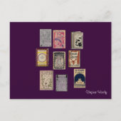 Virginia Woolf Books Briefkaart (Voorkant)