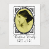 Virginia Woolf Briefkaart (Voorkant)