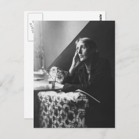 Virginia Woolf Briefkaart (Voorkant / Achterkant)