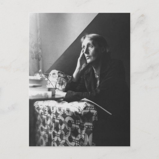 Virginia Woolf Briefkaart (Voorkant)
