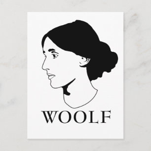 Virginia Woolf Briefkaart
