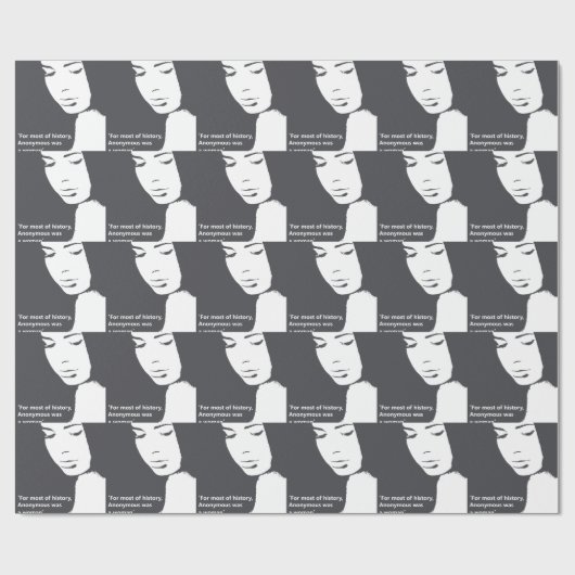 Virginia Woolf-citaat Cadeaupapier (Vlak)