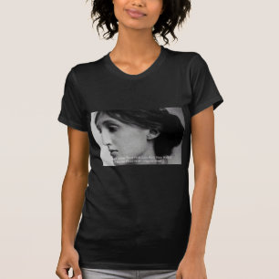 Virginia Woolf Eet/Liefhebber Goed Liefde Citat Ge T-shirt