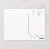 Virginia Woolf "Find Peace" Wisdom Quote Gifts Briefkaart (Achterkant)