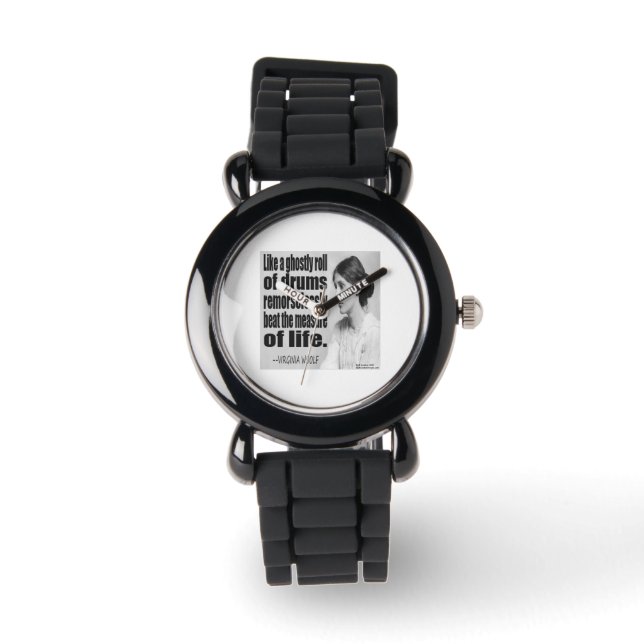 Virginia Woolf Ghosted Drum Roll Womens Watch Horloge (Voorkant)