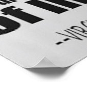 Virginia Woolf Ghovaals Roll Quote Poster (Hoek)