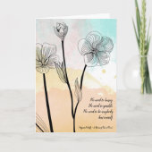 Virginia Woolf hoeft niet te overhaast een lege Qu Kaart (Voorkant)