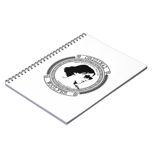 Virginia Woolf-laptop Notitieboek (Linkerzijde)