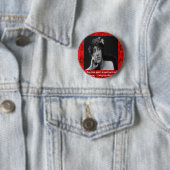 Virginia Woolf & Liefdescitaat Ronde Button 5,7 Cm (In situ)