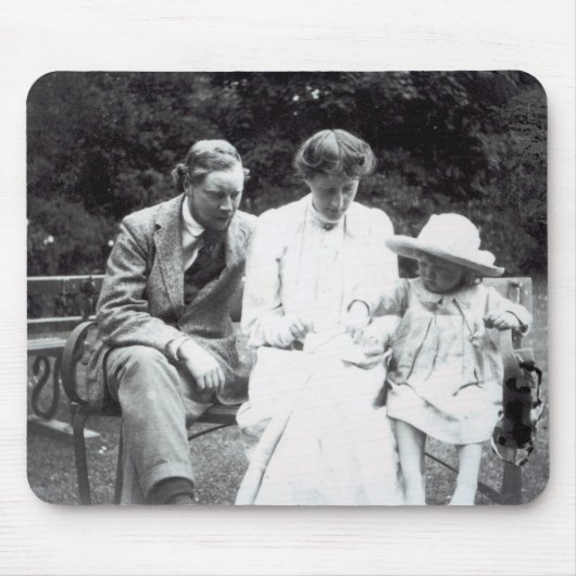 Virginia Woolf met Clive en Julian Bell, 1910 Muismat (Voorkant)