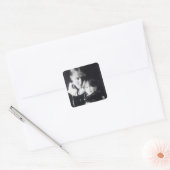 Virginia Woolf, met haar moeder Julia, 1884 Vierkante Sticker (Envelop)