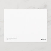 Virginia Woolf op Boeken Briefkaart (Achterkant)