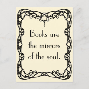 Virginia Woolf op Boeken Briefkaart