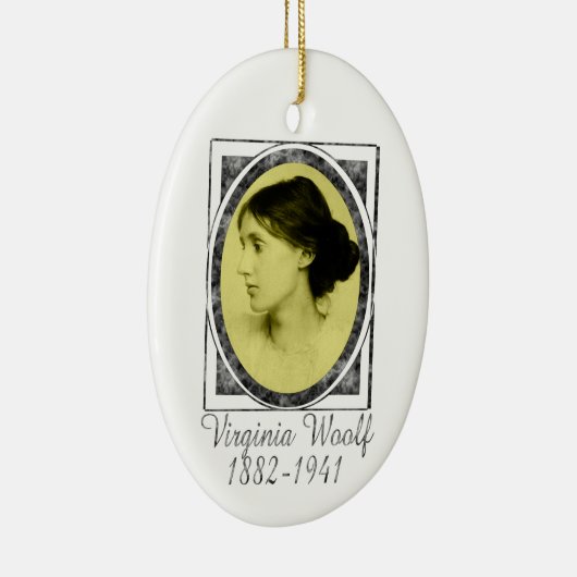 Virginia Woolf Ornament (Rechts)
