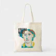 Virginia Woolf Portrait aangepaste tekst | boekenl