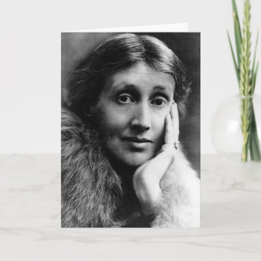 Virginia Woolf Portrait Kaart (Voorkant)