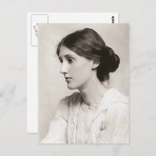 Virginia Woolf portret 1902 Briefkaart (Voorkant / Achterkant)