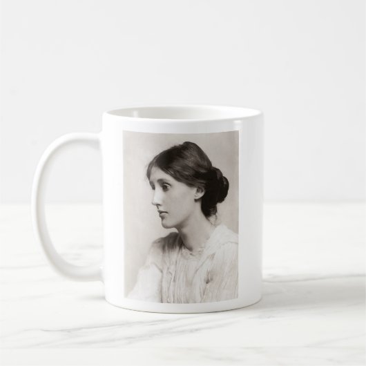 Virginia Woolf portret 1902 Koffiemok (Links)