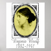 Virginia Woolf Poster (Voorkant)