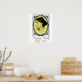 Virginia Woolf Poster (Keuken)