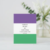 Virginia Woolf Quote Briefkaart (Staand voorkant)