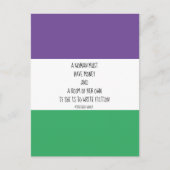 Virginia Woolf Quote Briefkaart (Voorkant)