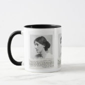 Virginia Woolf Quote - Icons of Women's History Mok (Links)