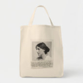 Virginia Woolf Quote - Icons of Women's History Tote Bag (Voorkant)
