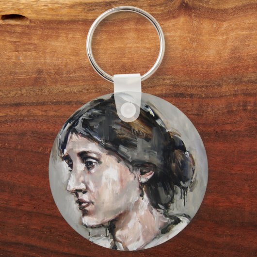 Virginia Woolf Sleutelhanger (Voorkant)