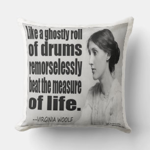 Virginia Woolf Spookachtige Rol Grote Worp Kussen