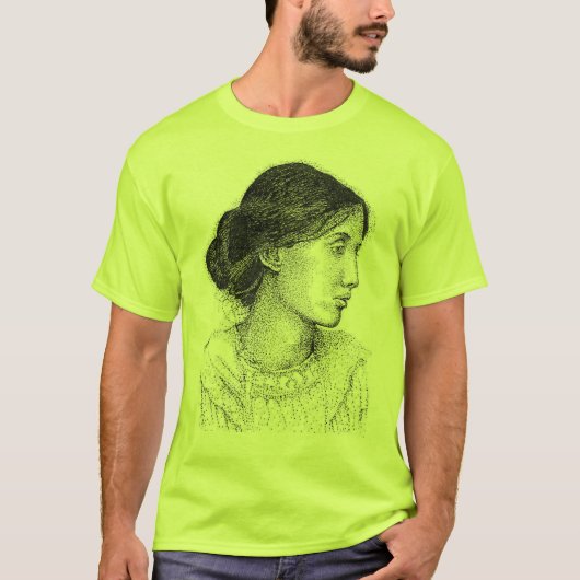 Virginia Woolf T-shirt (Voorkant)