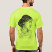 Virginia Woolf T-shirt (Achterkant)